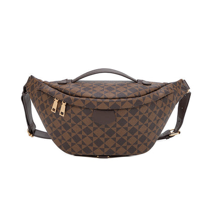 Wear-Resistant Waist Bag for Construction Site Work for Men and Women 2025 Spring and Summer New European and American Casual Versatile Trendy Big-Name Outdoor Chest Bag Good Vibrations