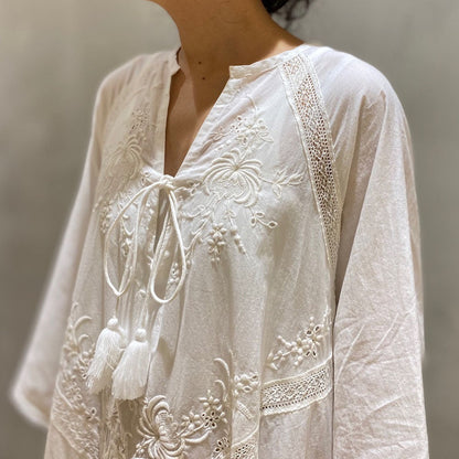 In Stock! Vintage Style A-Line Skirt for Women, 2026 Summer New Japanese Style Ladylike Loose Lace-Up Dress for Women Good Vibrations