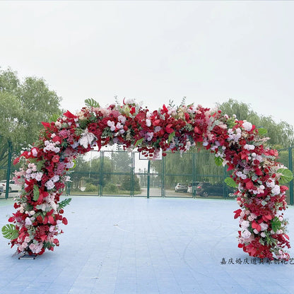2023 New Arrival Full Flower Arch Wedding Decoration Flower Door Opening Ceremony Flower Door Happy Rural Flower Stand Shape Good Vibrations