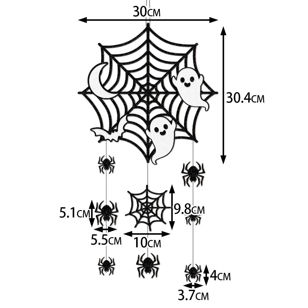 Halloween Headband Spider Web Pumpkin Skull Head Charm Good Vibrations