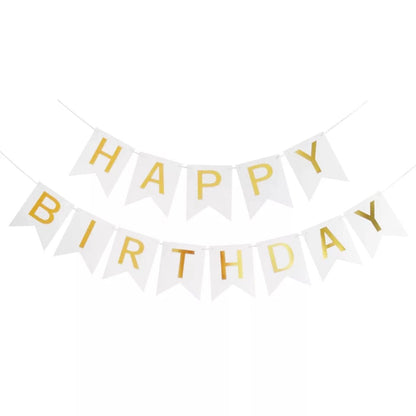 Kids Birthday Party Decoration Dovetail Birthday Pulling Banner Happy Birthday Letter Banner Fishtail Flag Good Vibrations