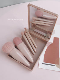 Morandi Box Girlish Portable Makeup Brush Set Good Vibrations
