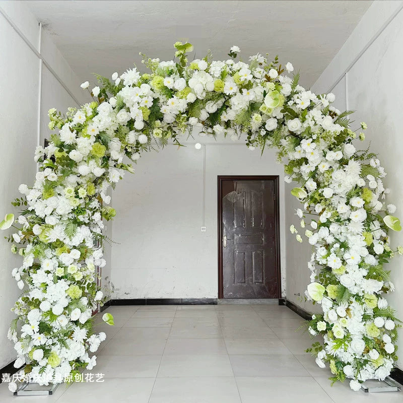 2023 New Arrival Full Flower Arch Wedding Decoration Flower Door Opening Ceremony Flower Door Happy Rural Flower Stand Shape Good Vibrations
