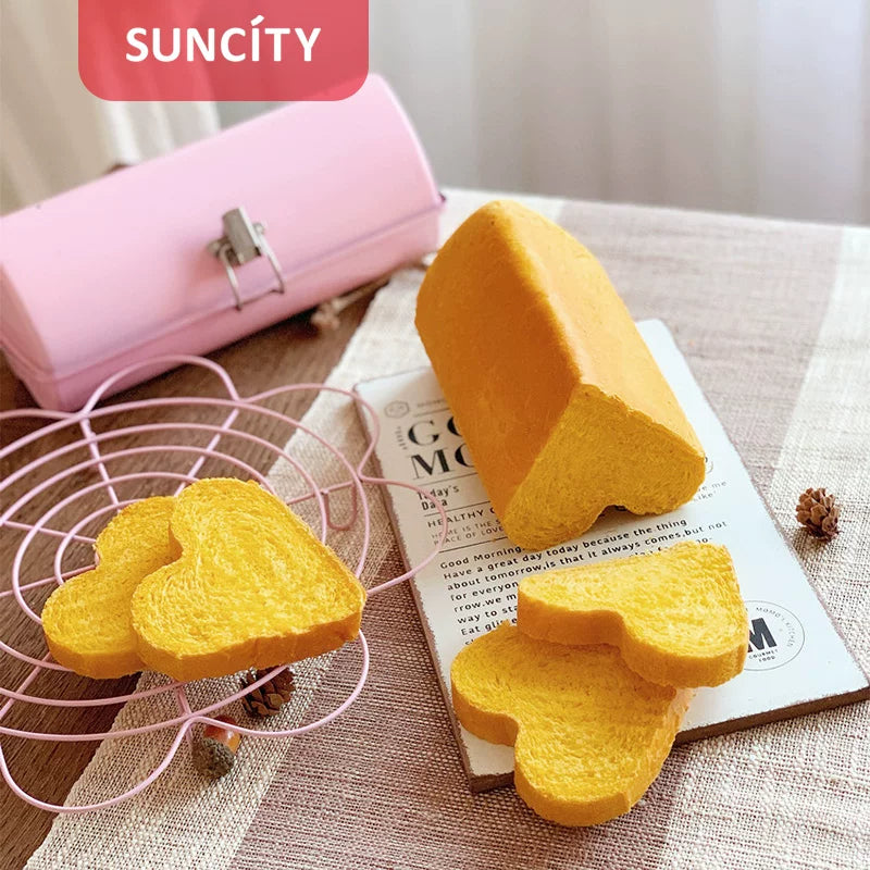 Suncity Baking Mold Toast Bread Mold Carbon Steel Pink Heart-Shaped Flower-Shaped Non-Stick Toast Box Bread Mold Good Vibrations