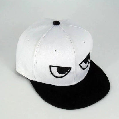 Sun Hat Men's Summer Street Dance Hip-Hop Flat Brim Hat Good Vibrations