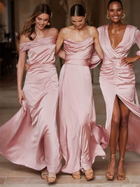 GIF Long Sleeves Daily Niche Style Simple Bridesmaid Dress Good Vibrations