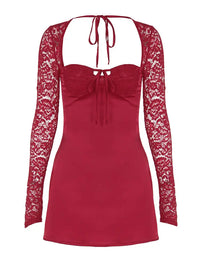 Shemoda Tether Sexy High Waist Long Sleeves Dress Good Vibrations Adult Super Store