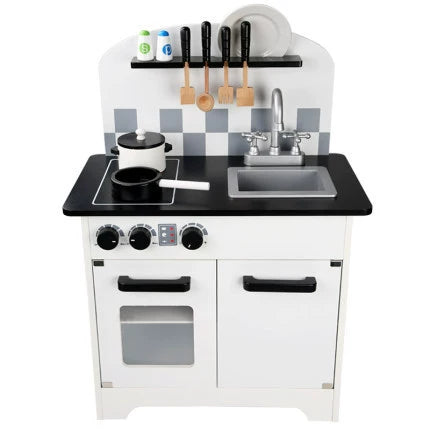 Kids Play House Refrigerator Wooden Children's Early Education Baby Girl Smart Water Wooden Kitchen Toys Suit Good Vibrations