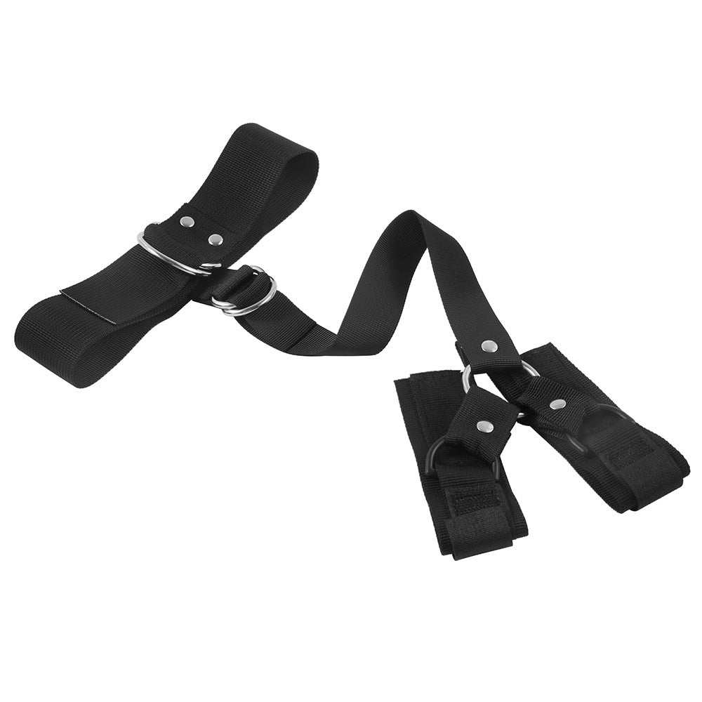 BDSM Back Handcuff Sex Toy SM Restraint Collar Fetish Adjustable Handcuffs Couple Bondage Women Erotic Restraint Sex Product Set GOOD Vibrations