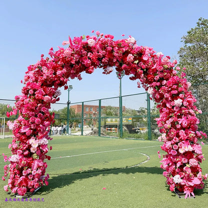 2023 New Arrival Full Flower Arch Wedding Decoration Flower Door Opening Ceremony Flower Door Happy Rural Flower Stand Shape Good Vibrations