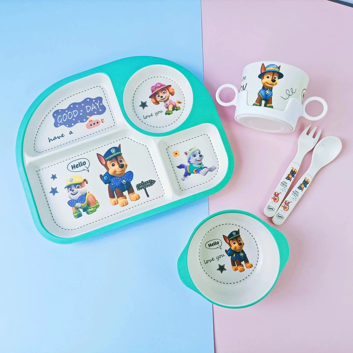 Food Grade Bamboo Fiber Eating Bowl Drop-Resistant Environmental-Friendly Tableware Good Vibrations