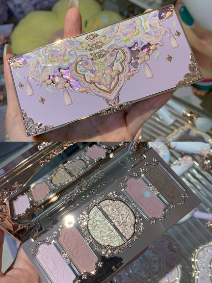 Flower Know Midsummer Night Relief Matte Play Makeup Plate Eye Shadow Good Vibrations