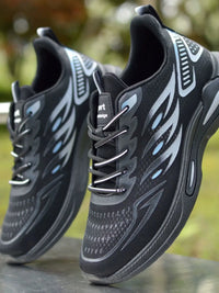 Internet Celebrity Fall Ice Silk Leisure Student Men's Breathable Shoes Good Vibrations