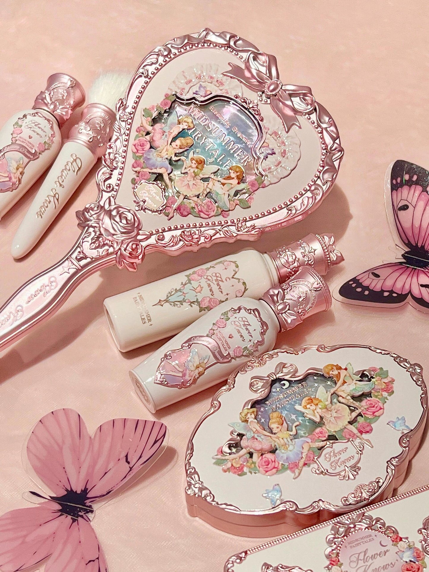 Flower Know Midsummer Night Relief Matte Play Makeup Plate Eye Shadow Good Vibrations