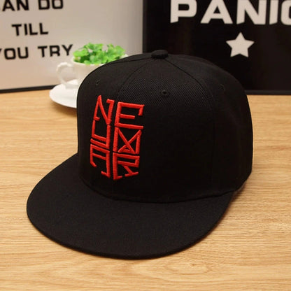 Sun Hat Men's Summer Street Dance Hip-Hop Flat Brim Hat Good Vibrations