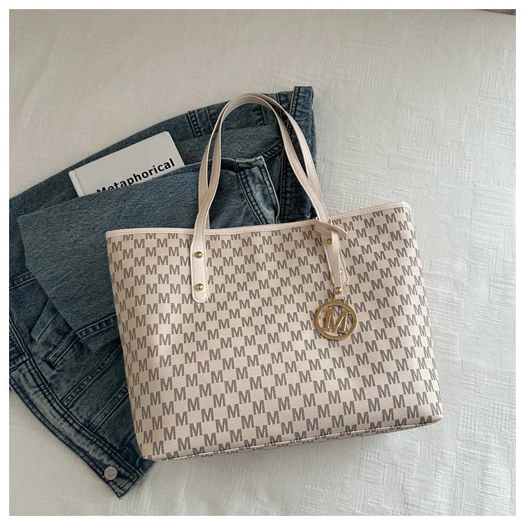 Fancy Underarm Bag Female 2024 New Trendy Women's Bags Shoulder Bag Large Capacity Commuter's All-Matching Hand Carrying Tote Bag Good Vibrations