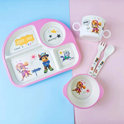 Food Grade Bamboo Fiber Eating Bowl Drop-Resistant Environmental-Friendly Tableware Good Vibrations