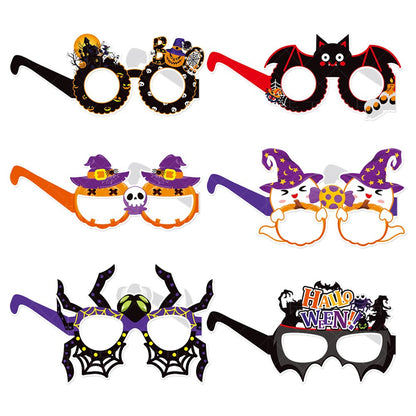 Halloween Headband Spider Web Pumpkin Skull Head Charm Good Vibrations