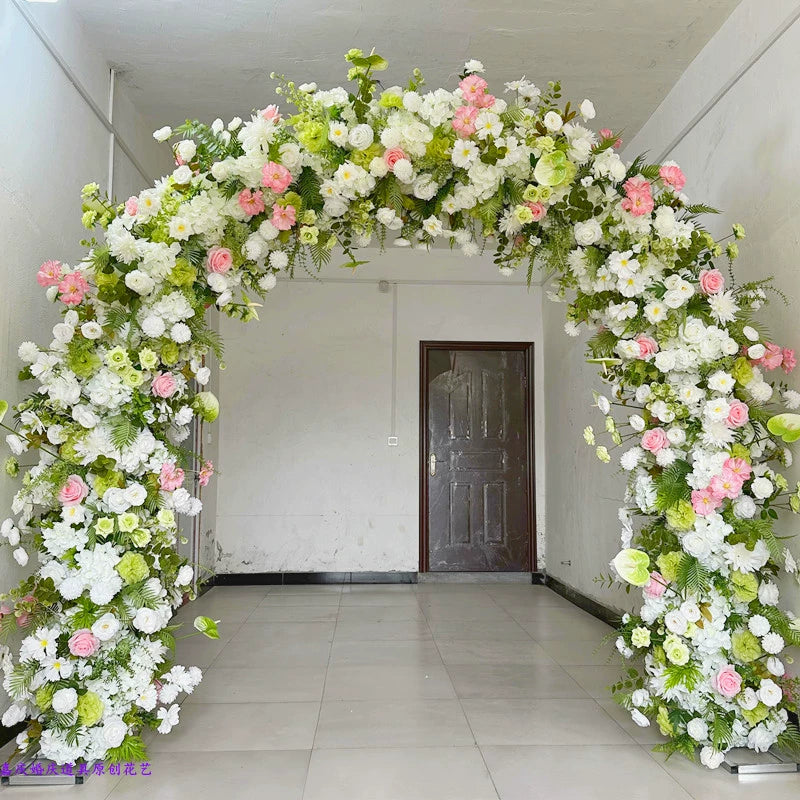 2023 New Arrival Full Flower Arch Wedding Decoration Flower Door Opening Ceremony Flower Door Happy Rural Flower Stand Shape Good Vibrations