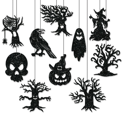 Halloween Headband Spider Web Pumpkin Skull Head Charm Good Vibrations