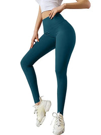 High Waistband Hip Lifting Yoga Pants High Waist Straps Hip Raise Slim Fit Yoga Pants Good Vibrations