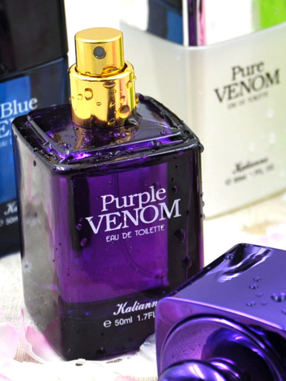 Kalianna perfume Classic Blue Poison Perfume for Women Purple Poison Red Poison Green Poison Pure Poison 50ml Long-Lasting Light Perfume Yashilan Good Vibrations