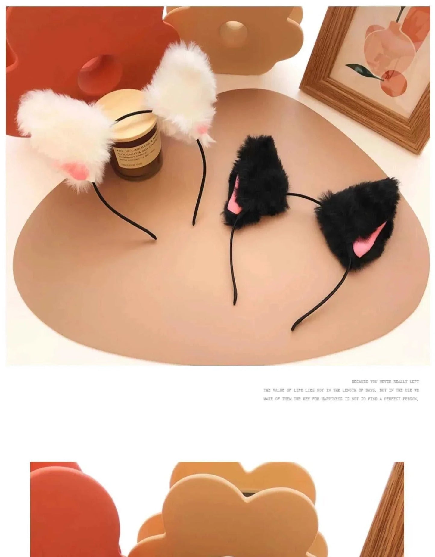 Escape Cute Princess Cos Hairpin Cat Stuffed GOOD Vibrations