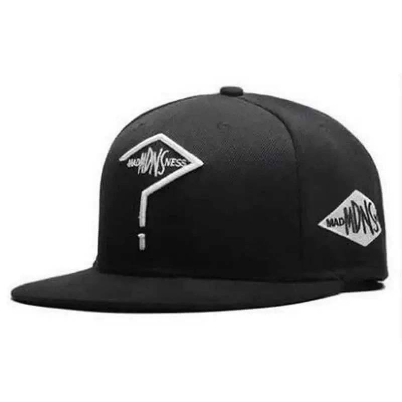 Sun Hat Men's Summer Street Dance Hip-Hop Flat Brim Hat Good Vibrations