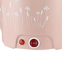 Electric Pots Household Portable Multipurpose Mini Ramen Cooker Noodles Cooker Mini Pot for Shabu Shabu Dumpling Fry Ramen Eggs Good Vibrations