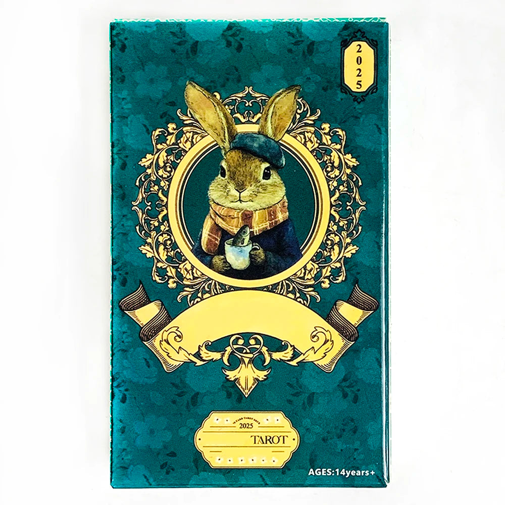 2025 New Tarot Cards 78 Card Tarot Deck English Version Prediction Divination Board Game Family Gathering Card Game Good Vibrations