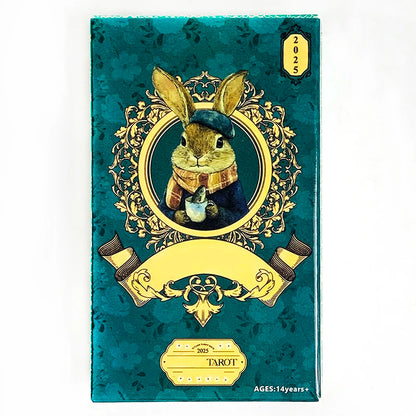 2025 New Tarot Cards 78 Card Tarot Deck English Version Prediction Divination Board Game Family Gathering Card Game Good Vibrations