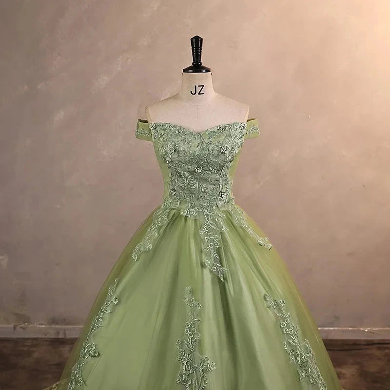 SONHAR VESTIDOS 15 yera old dress 15 Quinceanera Dresses 2024 Elegant Party Dress Luxury Lace Prom Gown customized Good Vibrations