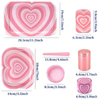 1Set Smoking Kit With Rolling Tray Ashtray Grinder Storage Box Plastic Tube Tobacco Herb Smoke Accessories Crusher As Gift Good Vibrations Adult Super Store