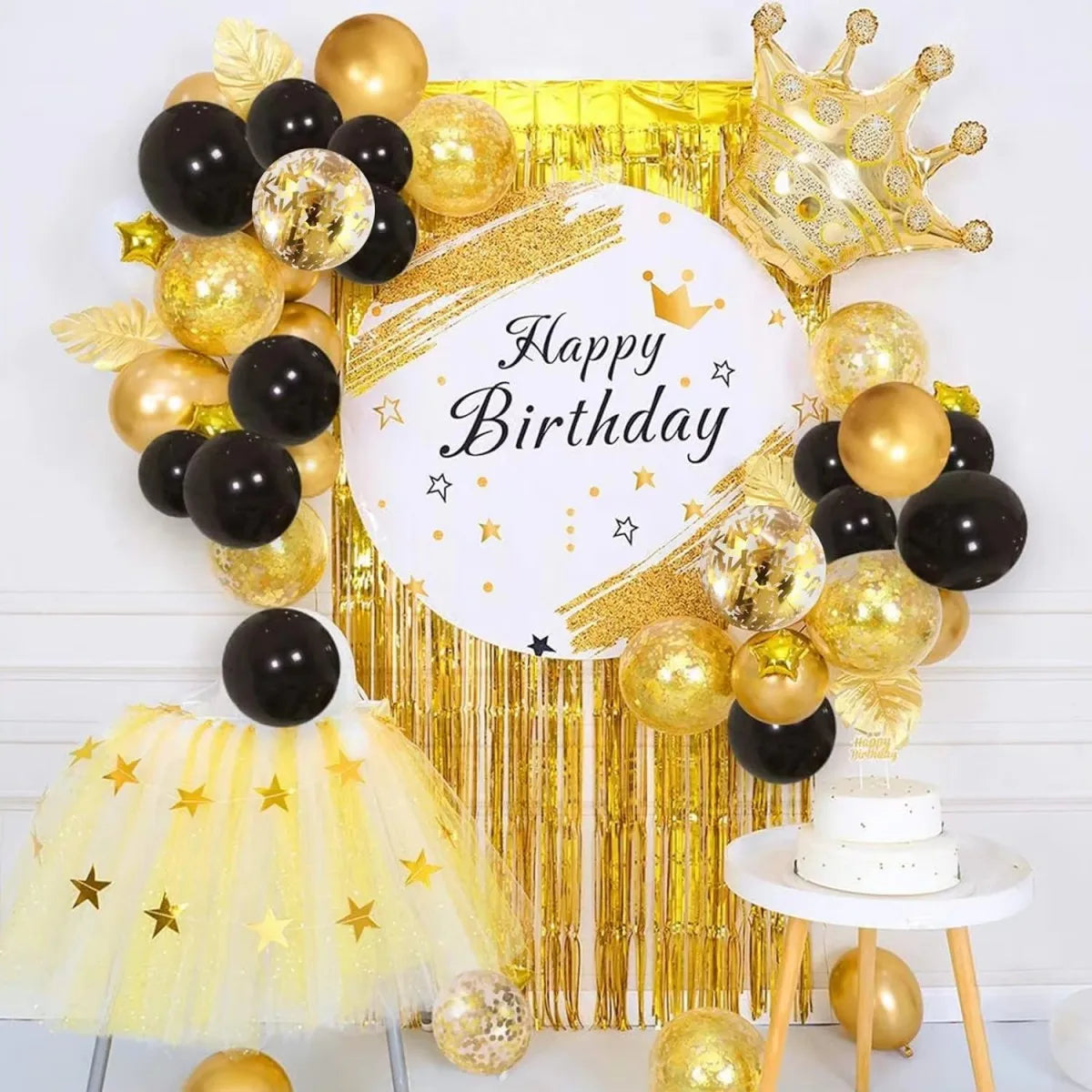Metallic Balloons Birthday Decorations Baby Shower Happy Wedding Supplies Ball Child's Day Bar Mitzvah Photozone Mother Father Good Vibrations