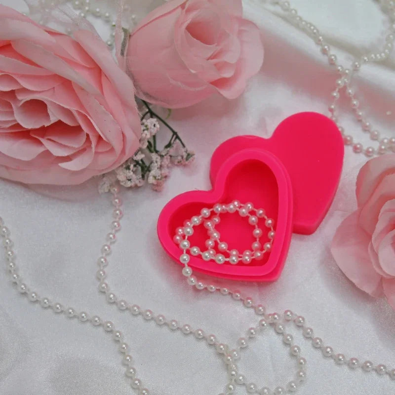Heart Silicone Wax Container Good Vibrations