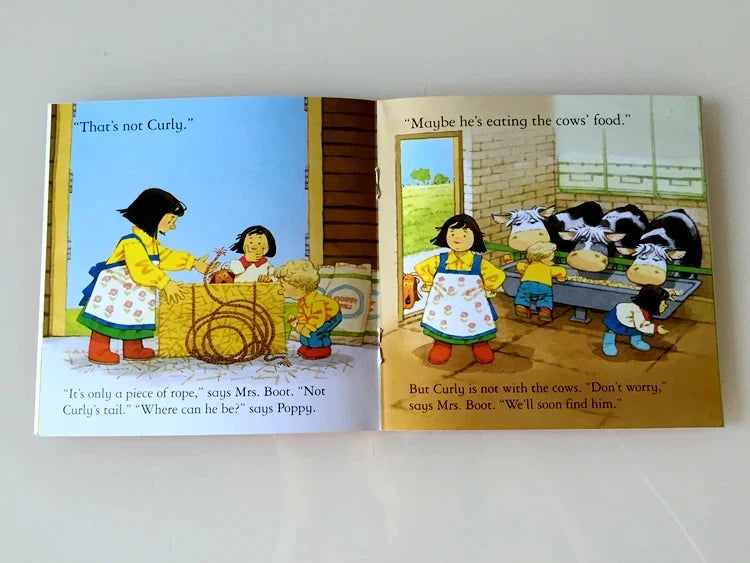 20Books/set 15X15Cm Kids Usborne Picture Books for Children Baby Famous Story English Child Book Educativo Infantil Good Vibrations