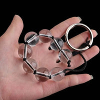 5 Sizes Glass Anal Beads Vaginal Balls Butt Plug Toy BDSM Massager Beads Inserted Plug Erotic Anal Bead Viabrator Accessories GOOD Vibrations