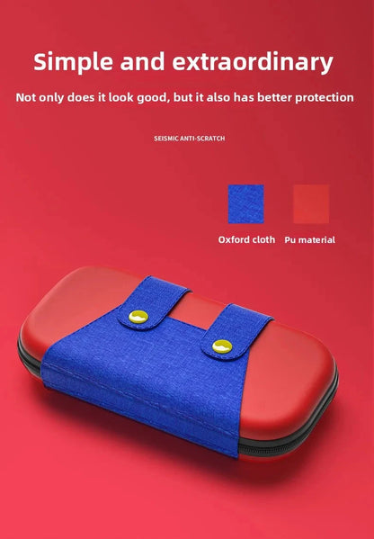 Storage Bag For Switch Portable NS Console Switch OLED Game Accessories Carrying Case Travel Cover Set Good Vibrations