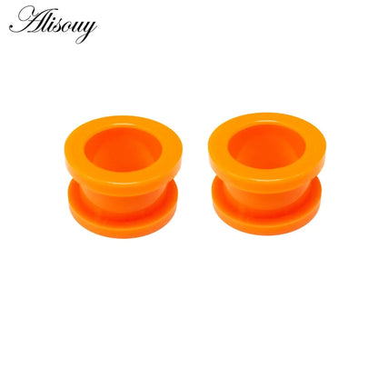 2Pcs/lot Fake Cheater Acrylic Ear Plugs And Tunnels Ear Expander Stretchers Kit Ear Tragus Piercing Set Body Jewelry 9 Sizes Good Vibrations Adult Super Store