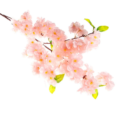 Party Table 4 Branches Wedding Decor Artificial Sakura Home Decoration Fake Flower Cherry Blossom Good Vibrations