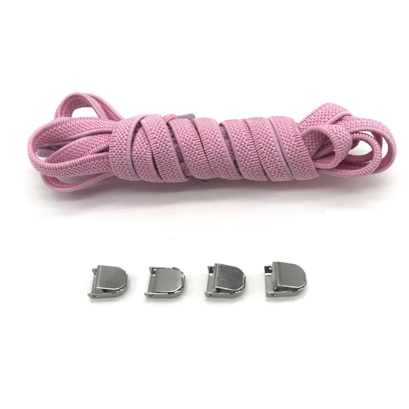 No tie Shoe laces Elastic laces Sneakers Flat Shoelaces without ties Quick Shoelace for Shoes Kids Adult One Size fits All Shoes Good Vibrations