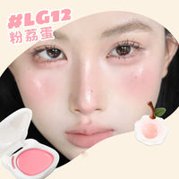 LEEMEMBER Hydrating Blush Multi-Use Balm Blush Monochrome Shimmer Little Bear Cute Cosmetics Lasting Watery Face Blusher Makeup Good Vibrations