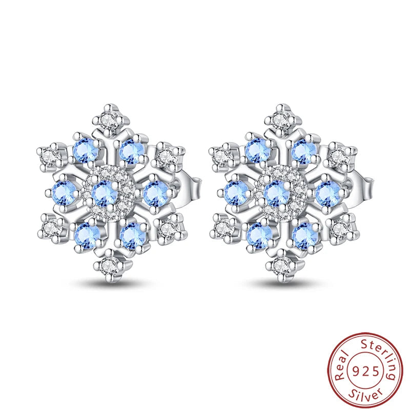 Women's Earrings 925 Sterling Silver Ocean Cute Pet Insect Plant Multi Style Earrings Fit Anniversary Delicate Jewelry Gifts Good Vibrations