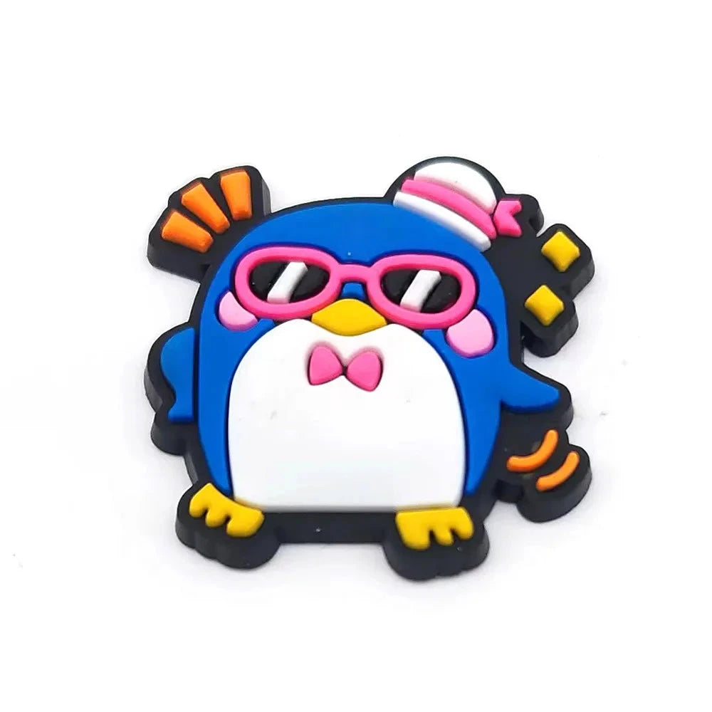 Sanrio Anime Hello kitty Kuromi Pochacco Shoe Charms for Clogs Bag Crocs Sneakers Shoe Decorations Bag Decors Good Vibrations