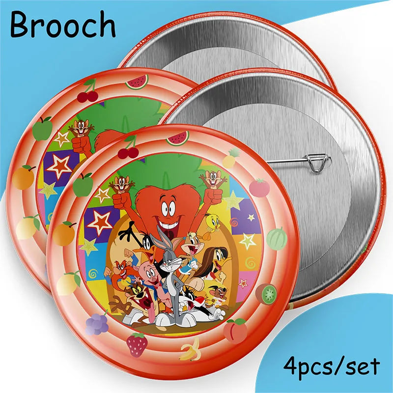 Disney Theme Birthday Party banner Decorations Paper Cup Plate Straw Baby Shower Kids Birthday Party Supplies Good Vibrations