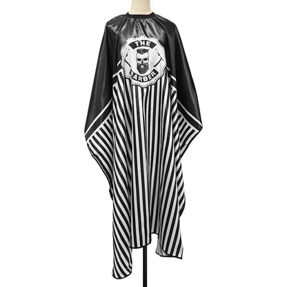 Hair Salon Hair Cutting Antistatic Barber Apron Classics Hair Cut Cape Hairdresser Hairdress Gown Cape Hair Profiling Tools Good Vibrations