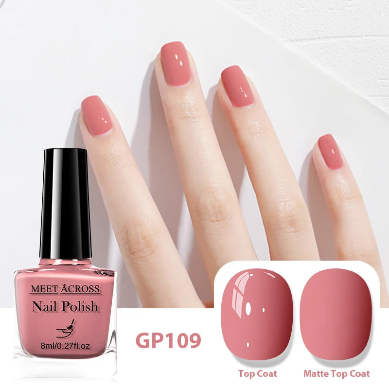 8ml Peel Off Water-Based Nail Polish Red Nails Fast Drying Long-Lasting Nail Art Polish DIY Design No Need Lamp Cure Manicure Good Vibrations