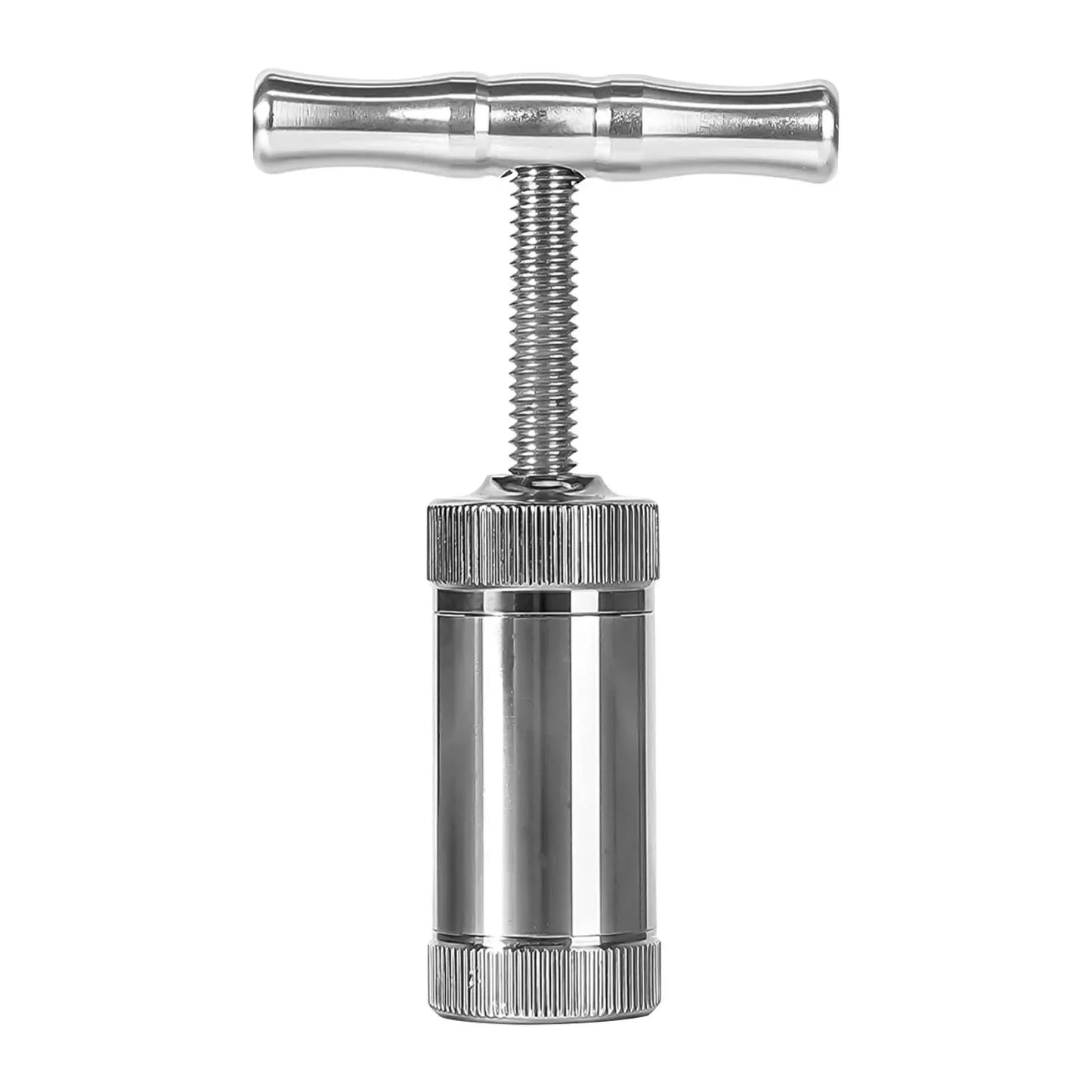 T-shaped Tobacco Herb Press Tobacco Pressing Machine Multi-function Aluminum Alloy Herb Grinder Crusher Cigarette Accessories Good Vibrations Adult Super Store