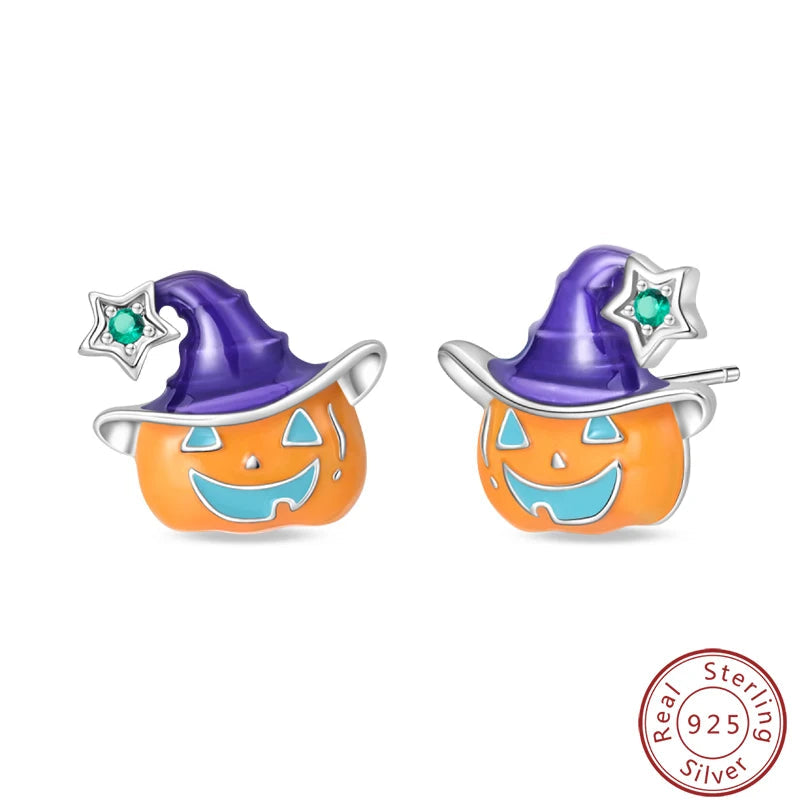 Women's Earrings 925 Sterling Silver Ocean Cute Pet Insect Plant Multi Style Earrings Fit Anniversary Delicate Jewelry Gifts Good Vibrations