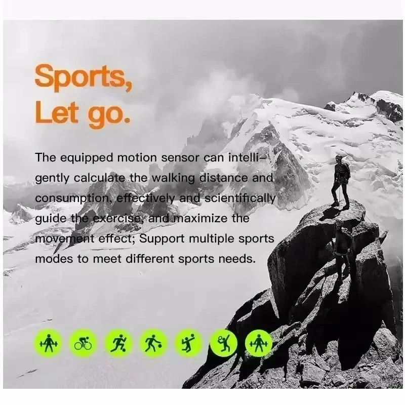 7 Watch Straps New Watch10 Ultra 3 Smartwatch 2.2HD Amoled Circular Screen ECG Monitoring Reloj Inteligente Wristwatch Good Vibrations